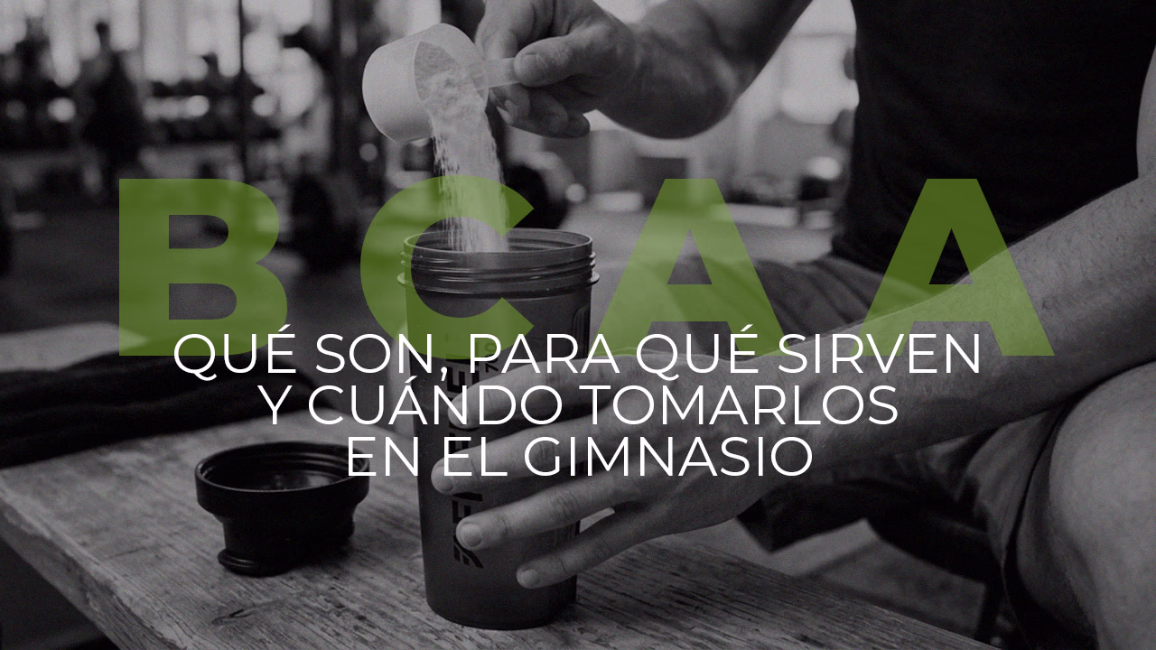 BCAA qué son y para qué sirven en el gimnasio